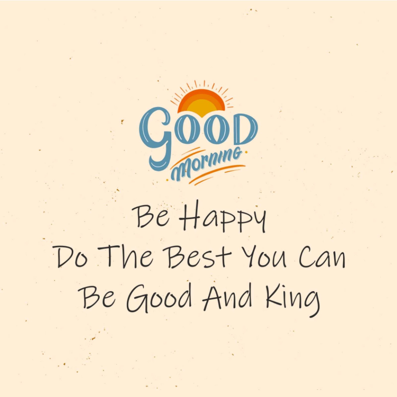 Good Morning